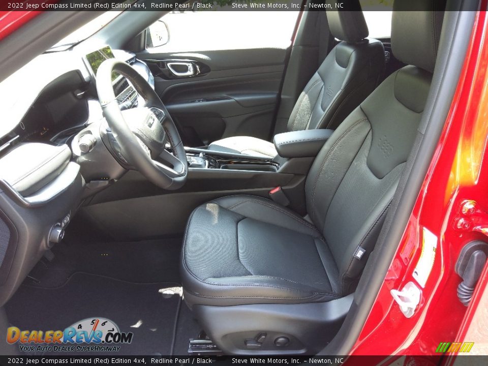 Front Seat of 2022 Jeep Compass Limited (Red) Edition 4x4 Photo #12