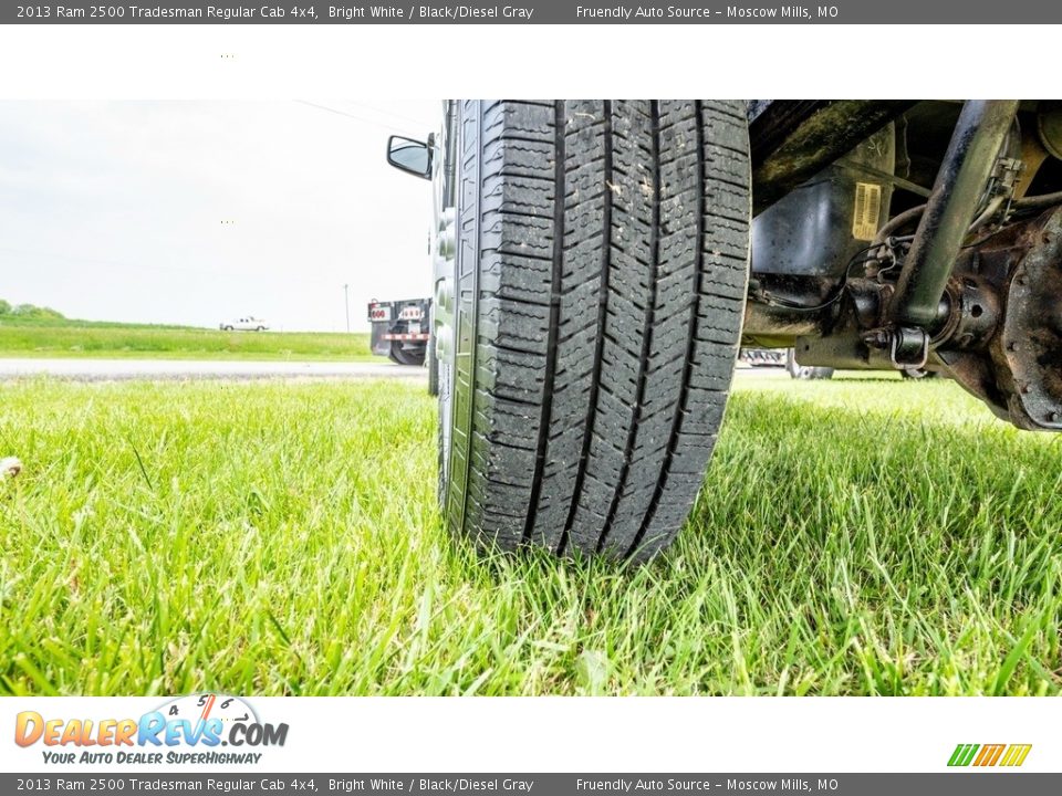 2013 Ram 2500 Tradesman Regular Cab 4x4 Bright White / Black/Diesel Gray Photo #20