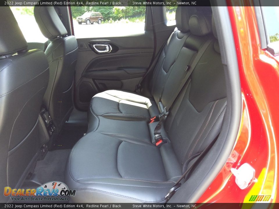 Rear Seat of 2022 Jeep Compass Limited (Red) Edition 4x4 Photo #15