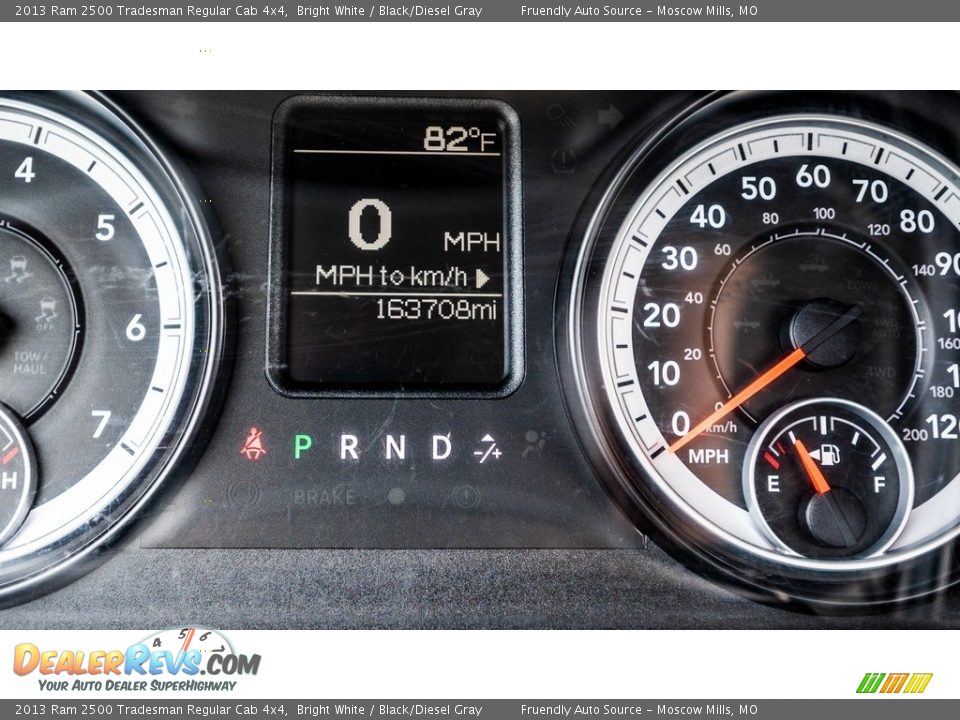 2013 Ram 2500 Tradesman Regular Cab 4x4 Gauges Photo #24