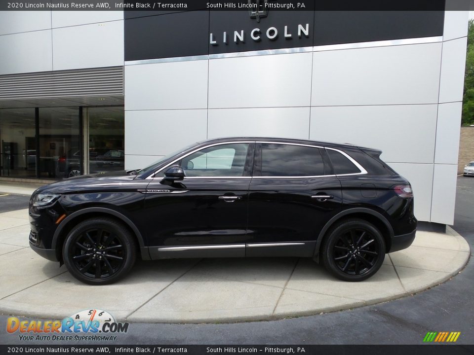 Infinite Black 2020 Lincoln Nautilus Reserve AWD Photo #2