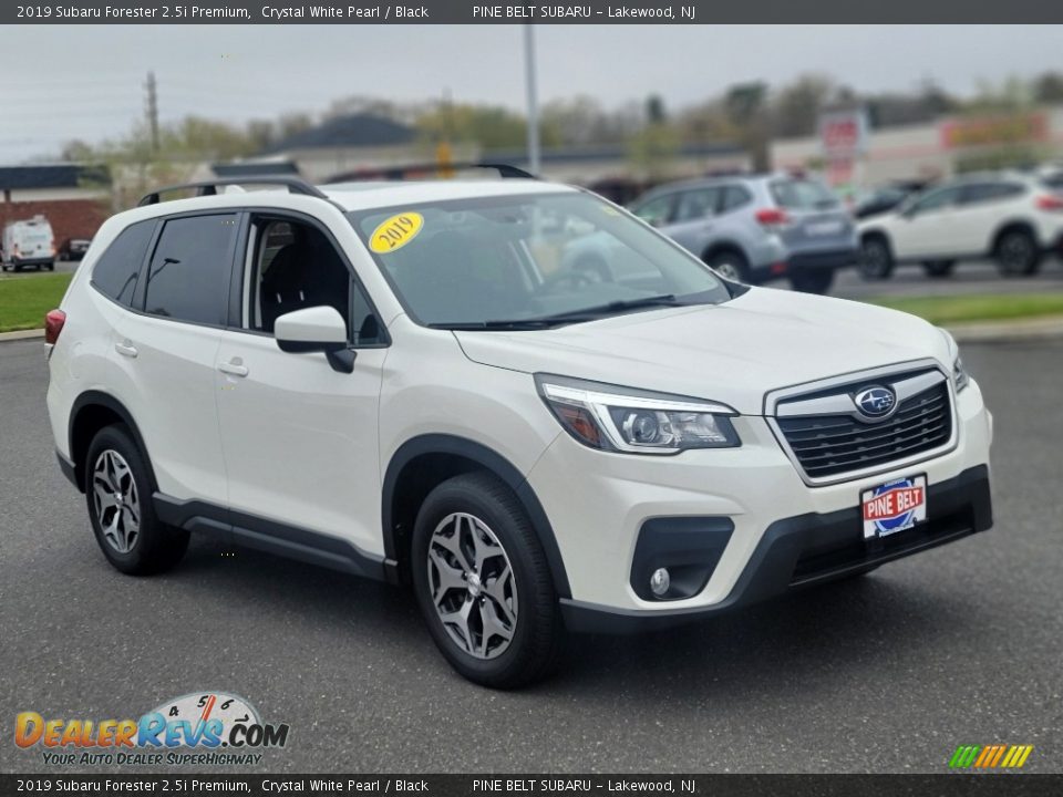 2019 Subaru Forester 2.5i Premium Crystal White Pearl / Black Photo #15