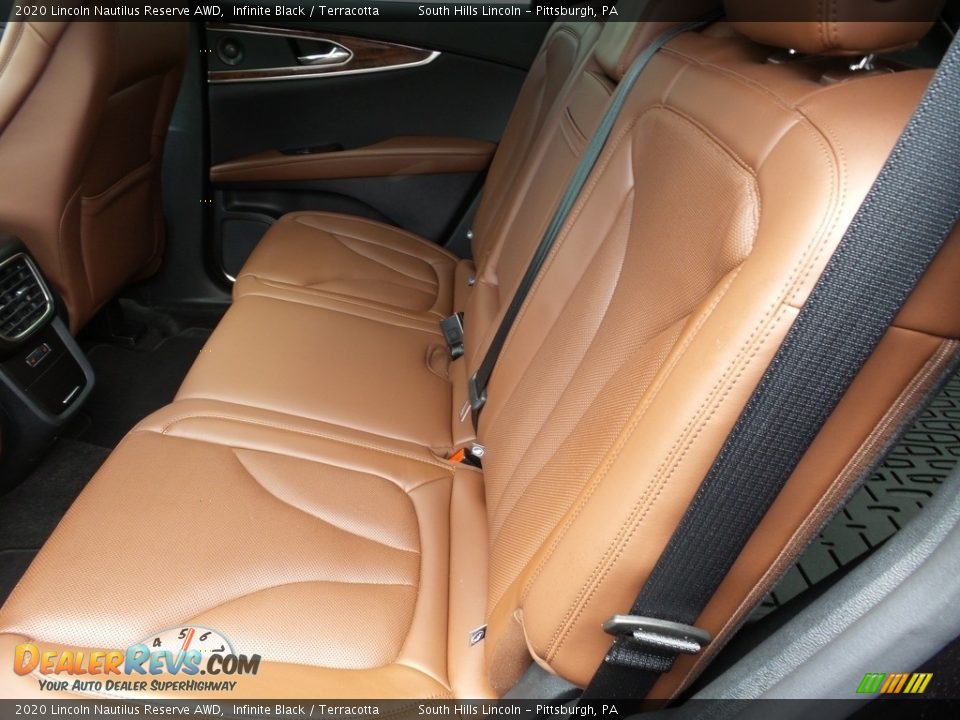 Rear Seat of 2020 Lincoln Nautilus Reserve AWD Photo #16