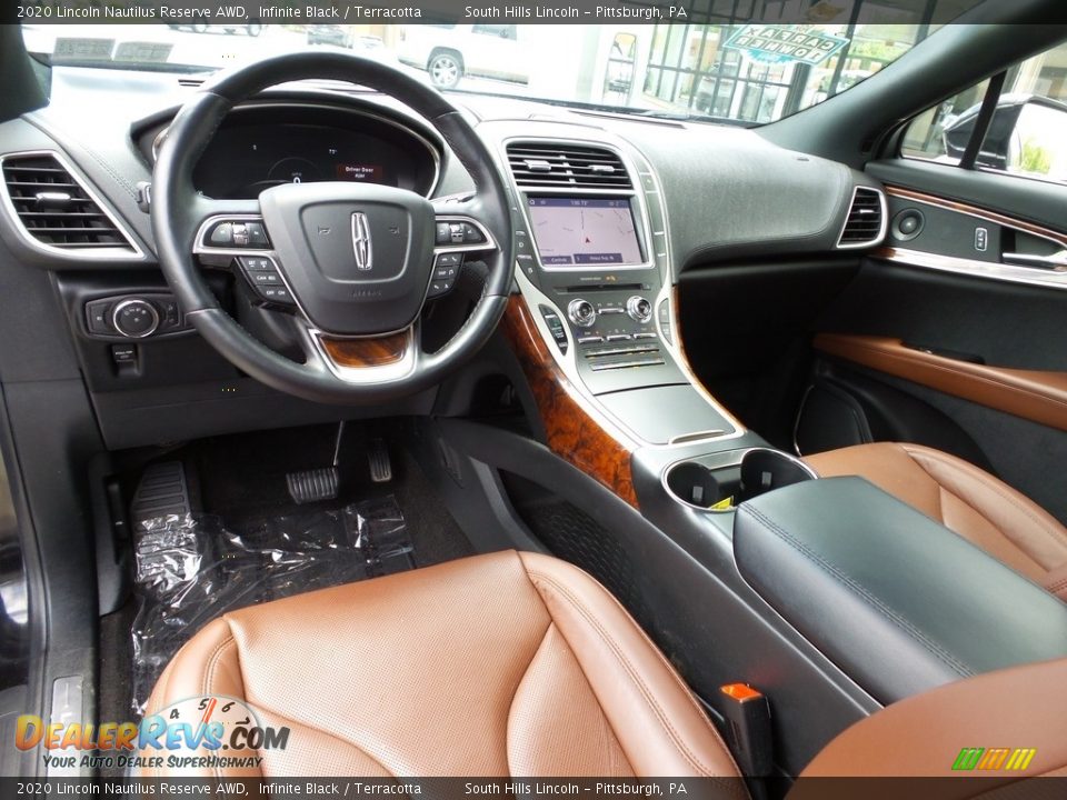 Terracotta Interior - 2020 Lincoln Nautilus Reserve AWD Photo #17