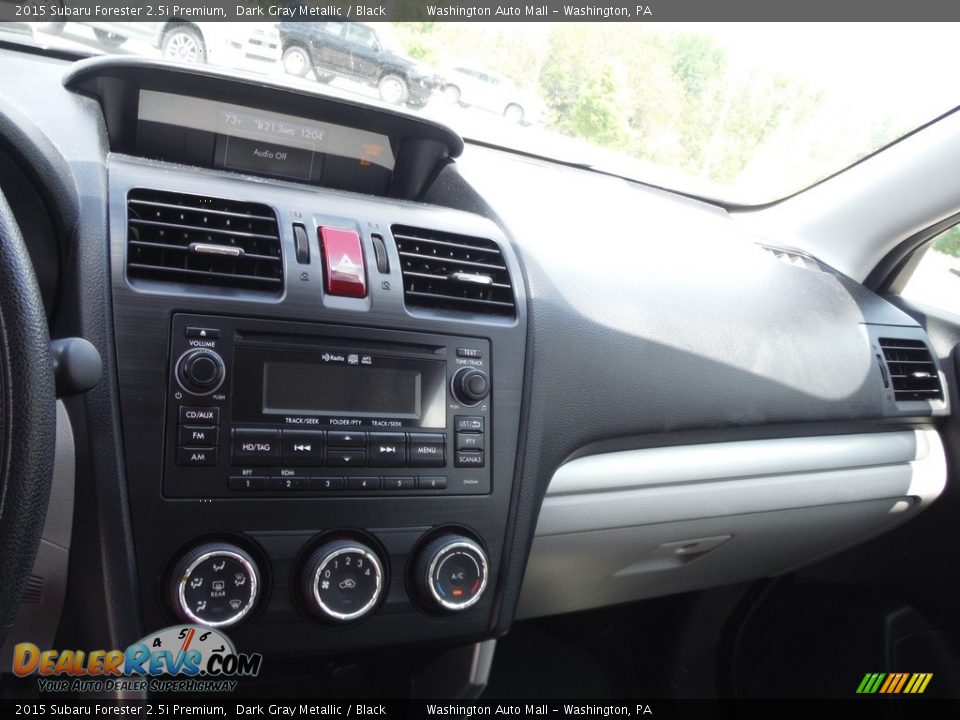 2015 Subaru Forester 2.5i Premium Dark Gray Metallic / Black Photo #4