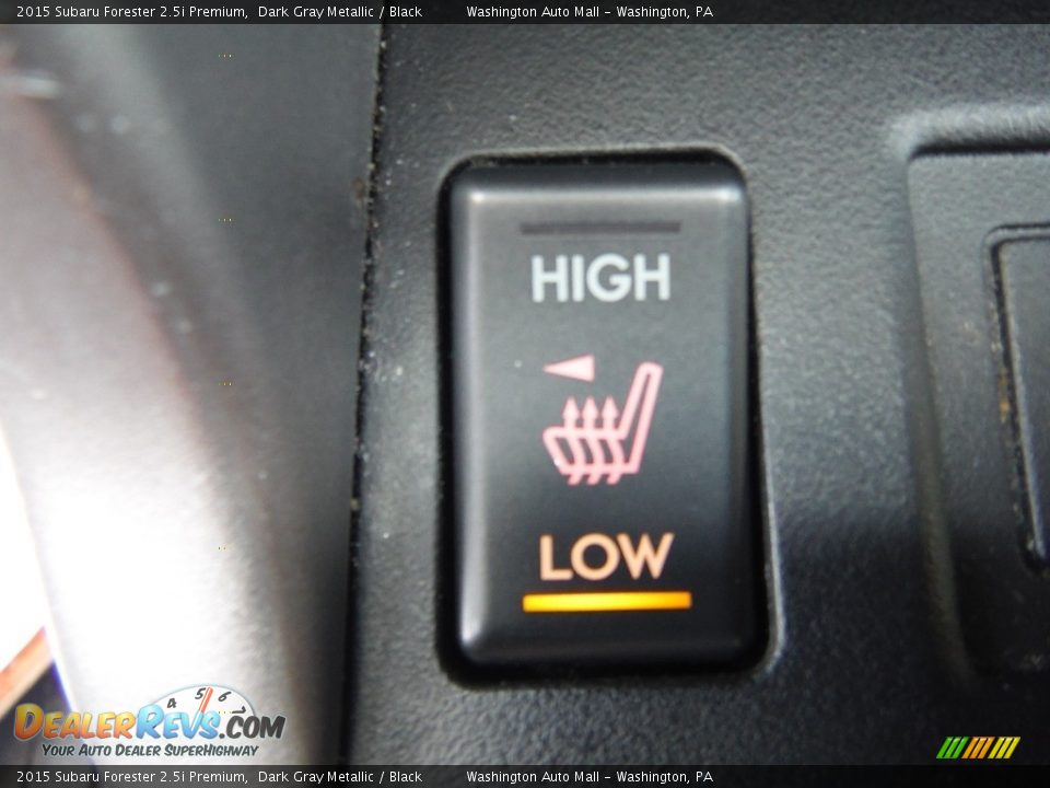 2015 Subaru Forester 2.5i Premium Dark Gray Metallic / Black Photo #5