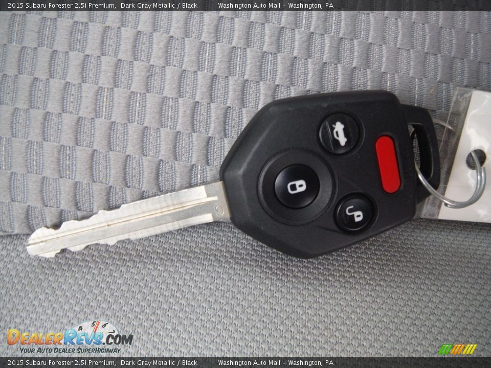 2015 Subaru Forester 2.5i Premium Dark Gray Metallic / Black Photo #8