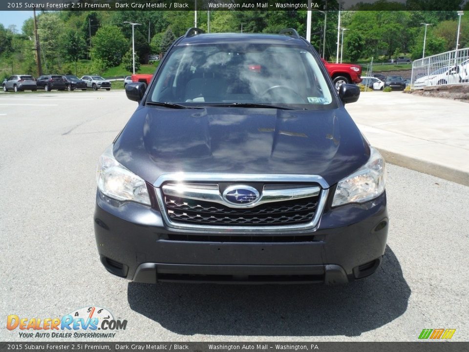 2015 Subaru Forester 2.5i Premium Dark Gray Metallic / Black Photo #10