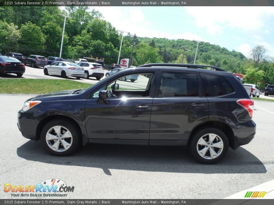 2015 Subaru Forester 2.5i Premium Dark Gray Metallic / Black Photo #12