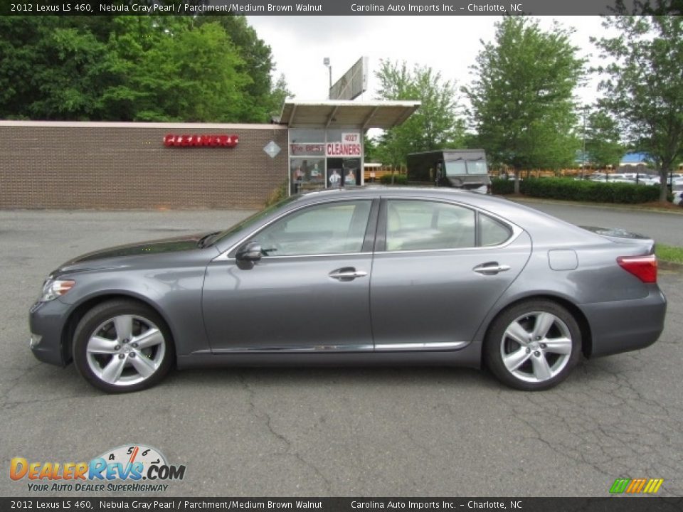 Nebula Gray Pearl 2012 Lexus LS 460 Photo #7