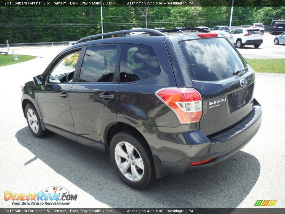 2015 Subaru Forester 2.5i Premium Dark Gray Metallic / Black Photo #13