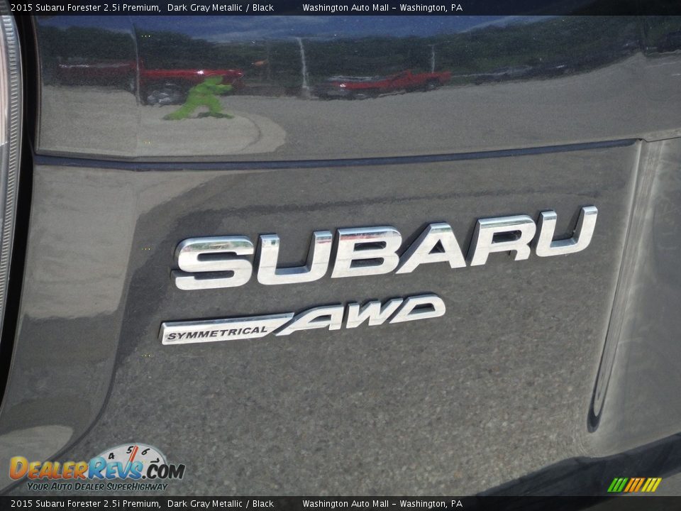 2015 Subaru Forester 2.5i Premium Dark Gray Metallic / Black Photo #14