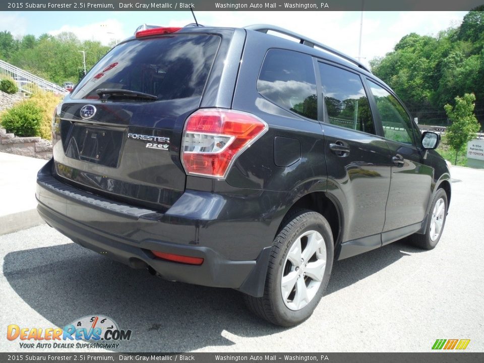 2015 Subaru Forester 2.5i Premium Dark Gray Metallic / Black Photo #16