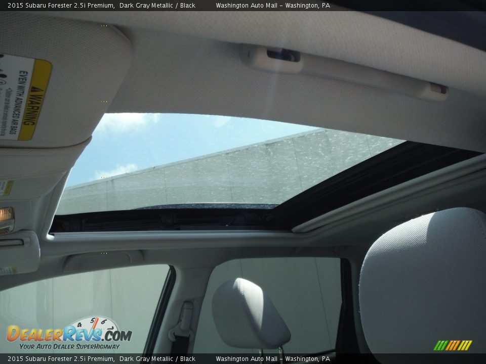 2015 Subaru Forester 2.5i Premium Dark Gray Metallic / Black Photo #18
