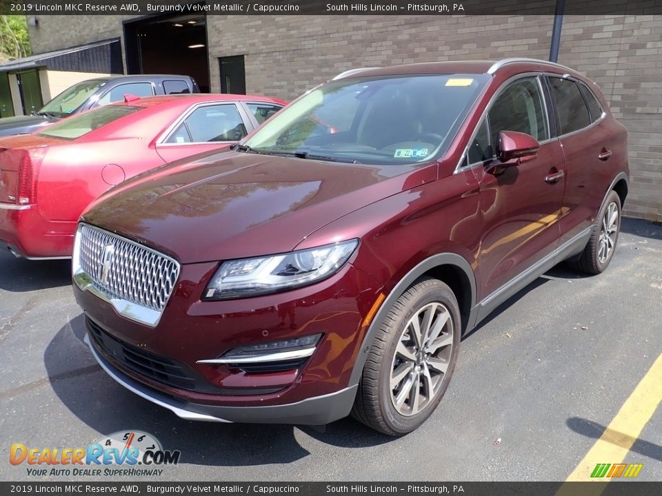 2019 Lincoln MKC Reserve AWD Burgundy Velvet Metallic / Cappuccino Photo #1