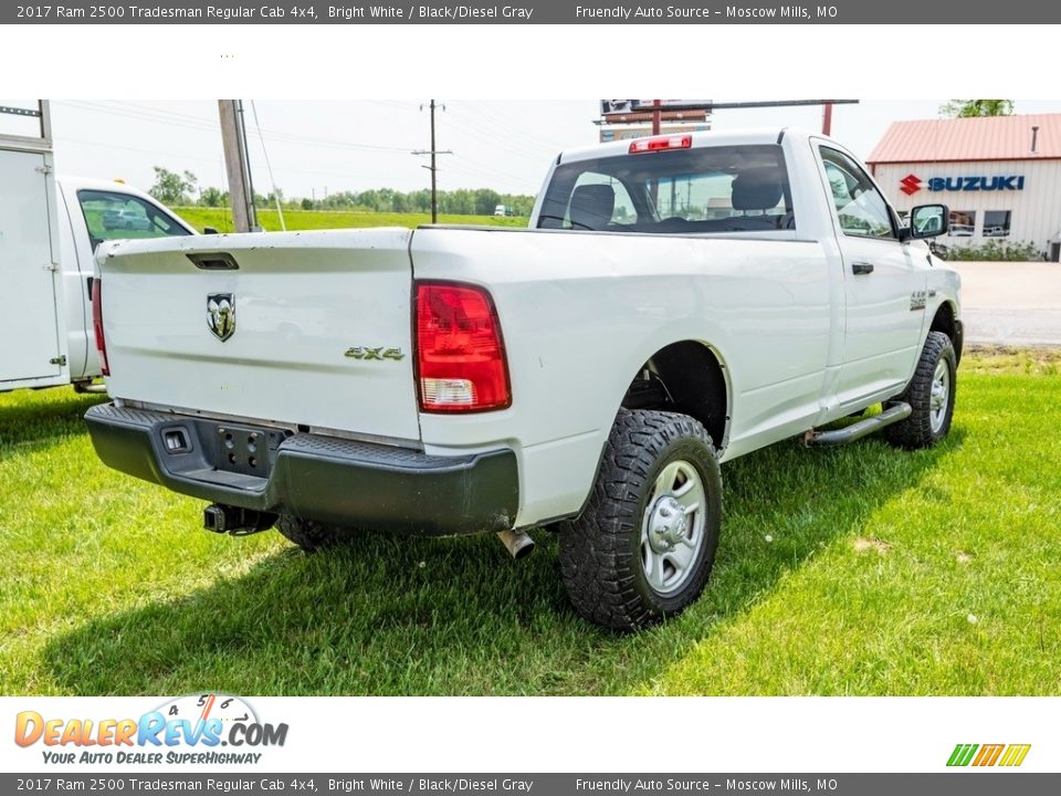 2017 Ram 2500 Tradesman Regular Cab 4x4 Bright White / Black/Diesel Gray Photo #3