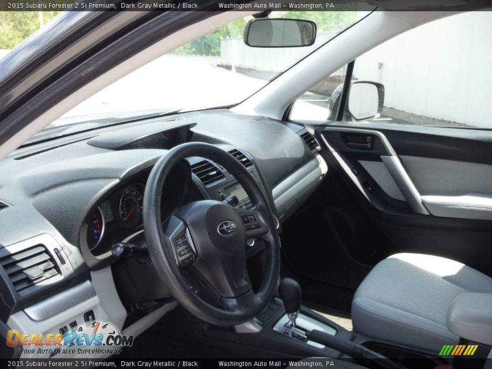 2015 Subaru Forester 2.5i Premium Dark Gray Metallic / Black Photo #20