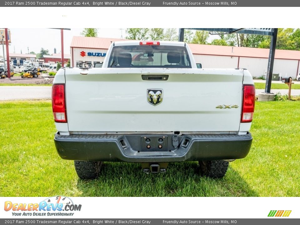 2017 Ram 2500 Tradesman Regular Cab 4x4 Bright White / Black/Diesel Gray Photo #4