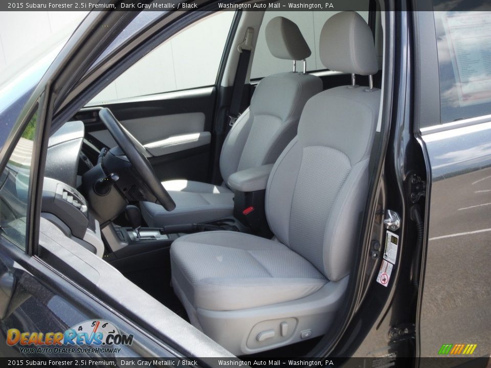 2015 Subaru Forester 2.5i Premium Dark Gray Metallic / Black Photo #21