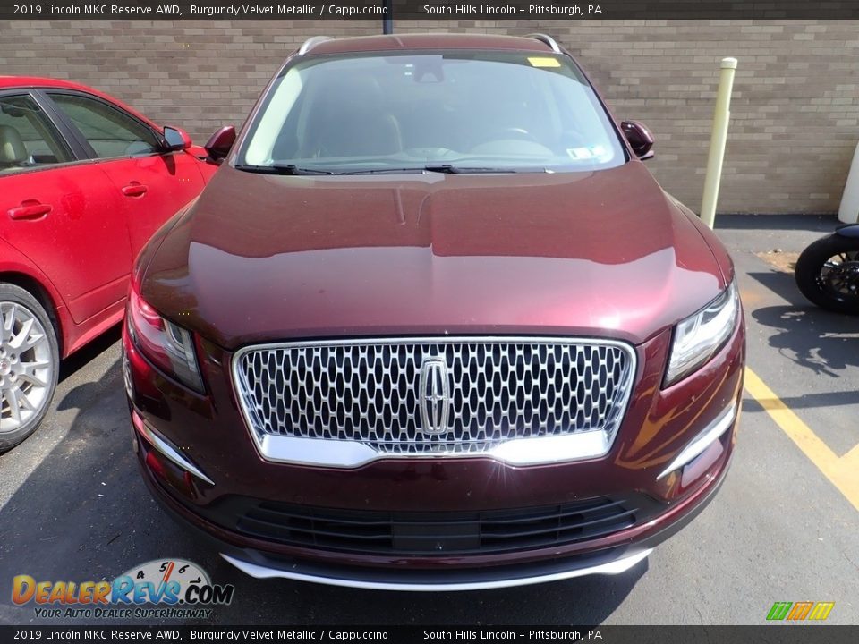 2019 Lincoln MKC Reserve AWD Burgundy Velvet Metallic / Cappuccino Photo #4