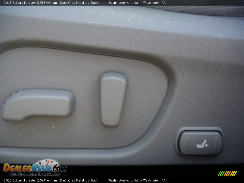 2015 Subaru Forester 2.5i Premium Dark Gray Metallic / Black Photo #22