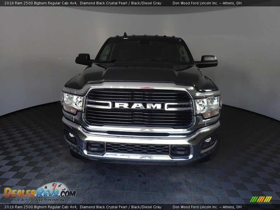 2019 Ram 2500 Bighorn Regular Cab 4x4 Diamond Black Crystal Pearl / Black/Diesel Gray Photo #5