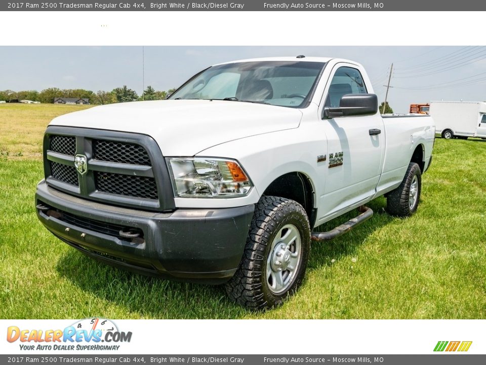 2017 Ram 2500 Tradesman Regular Cab 4x4 Bright White / Black/Diesel Gray Photo #8