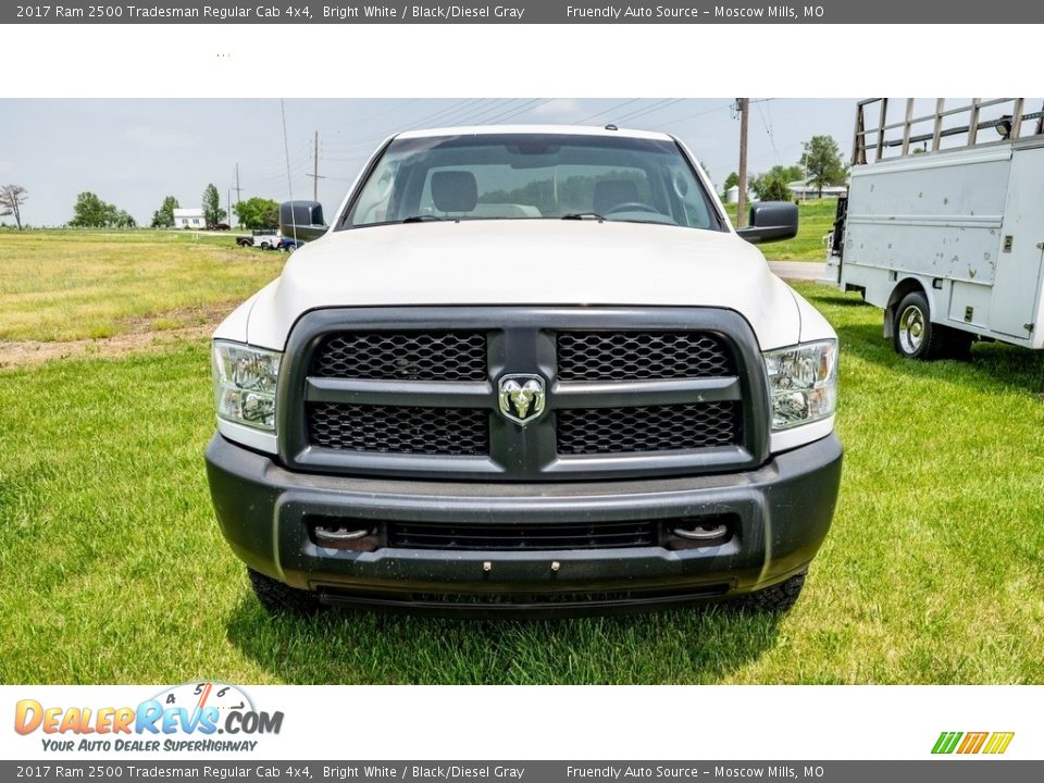 2017 Ram 2500 Tradesman Regular Cab 4x4 Bright White / Black/Diesel Gray Photo #9