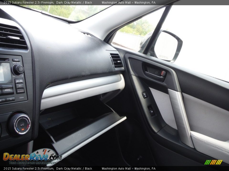 2015 Subaru Forester 2.5i Premium Dark Gray Metallic / Black Photo #26