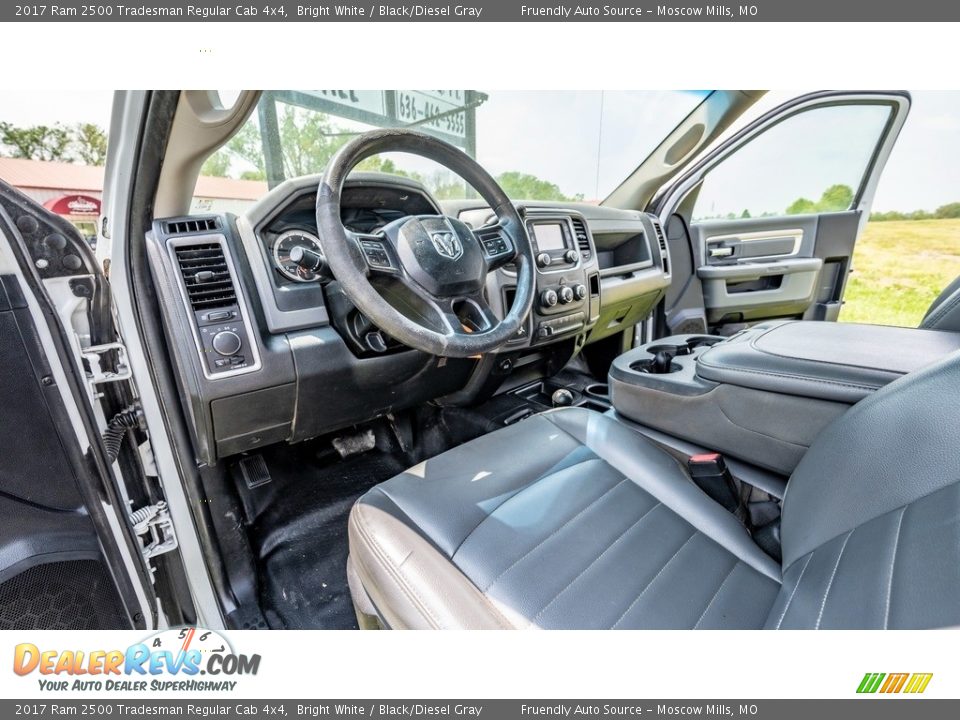 Front Seat of 2017 Ram 2500 Tradesman Regular Cab 4x4 Photo #11