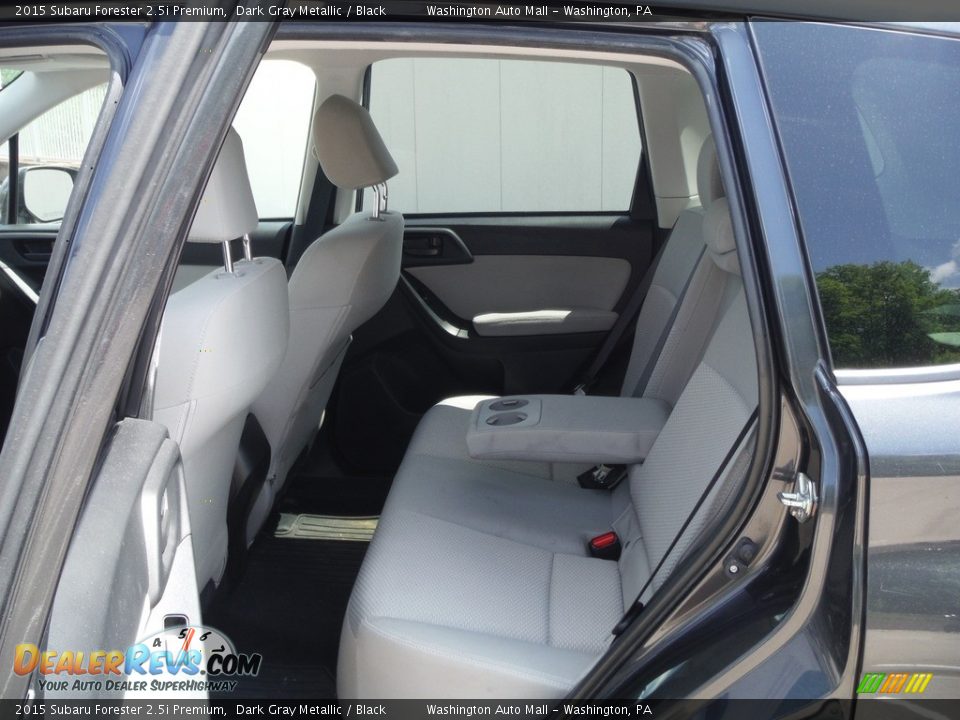 2015 Subaru Forester 2.5i Premium Dark Gray Metallic / Black Photo #28