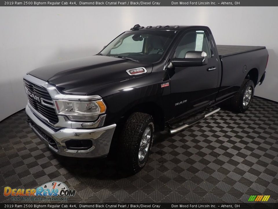 Diamond Black Crystal Pearl 2019 Ram 2500 Bighorn Regular Cab 4x4 Photo #9