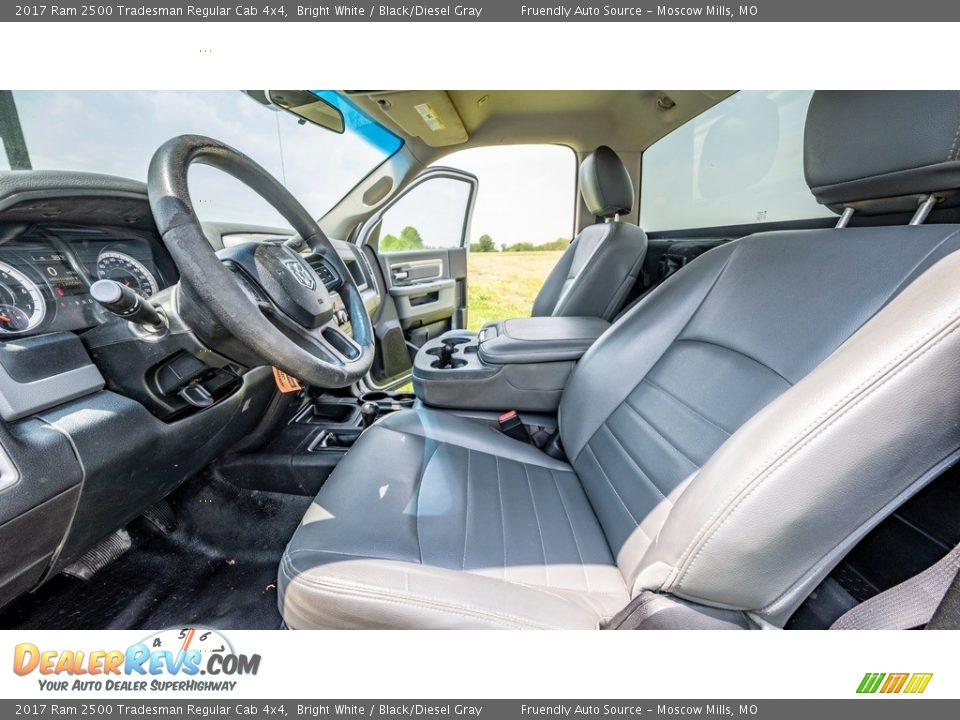 Front Seat of 2017 Ram 2500 Tradesman Regular Cab 4x4 Photo #12