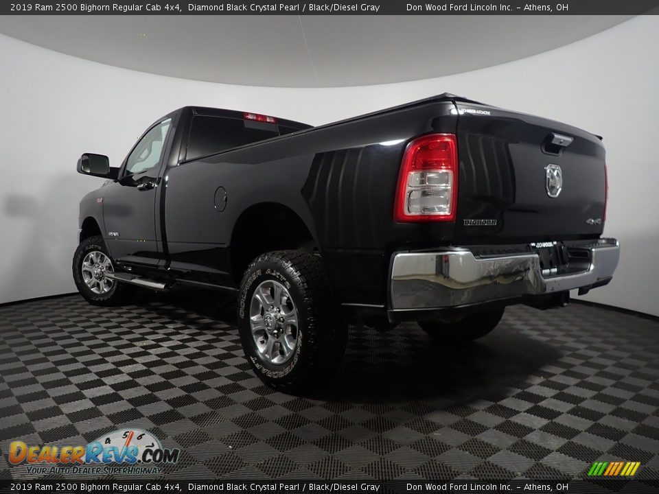 2019 Ram 2500 Bighorn Regular Cab 4x4 Diamond Black Crystal Pearl / Black/Diesel Gray Photo #11