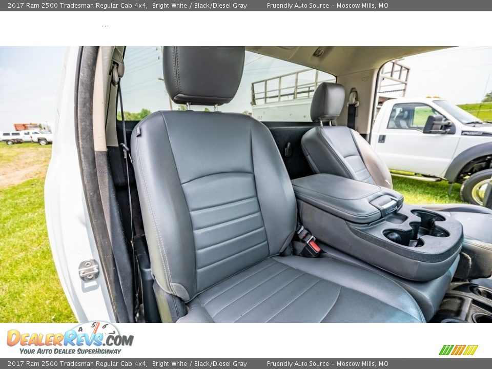 Front Seat of 2017 Ram 2500 Tradesman Regular Cab 4x4 Photo #16