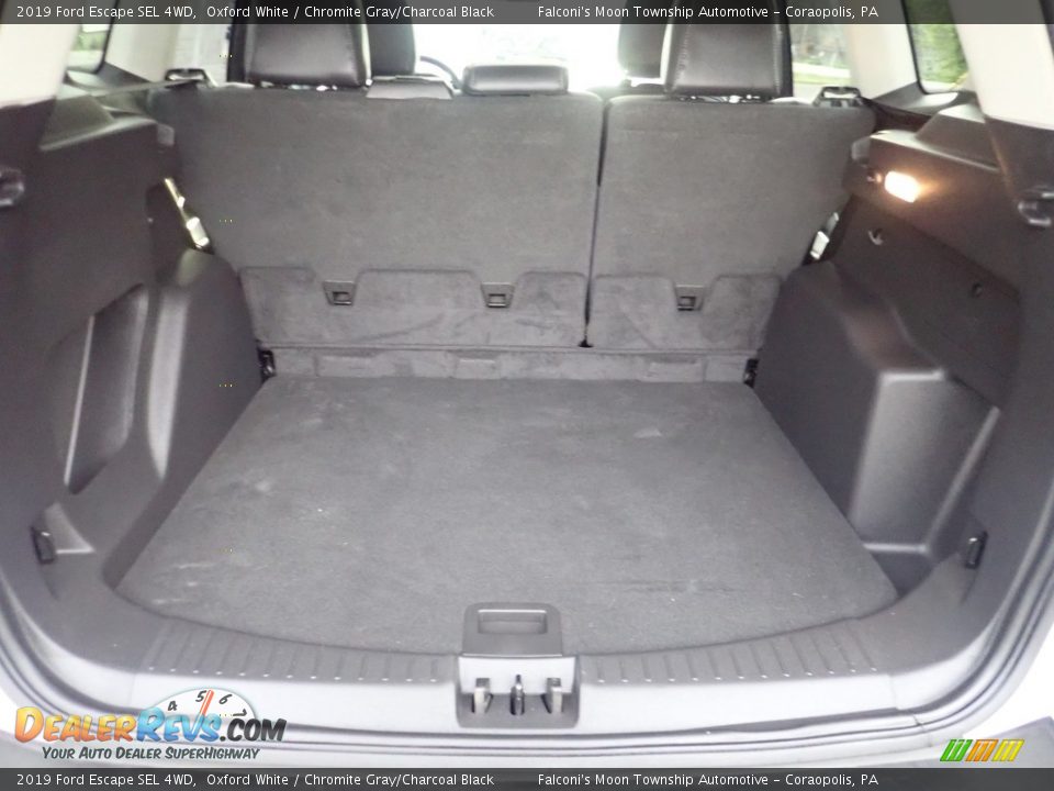 2019 Ford Escape SEL 4WD Oxford White / Chromite Gray/Charcoal Black Photo #4