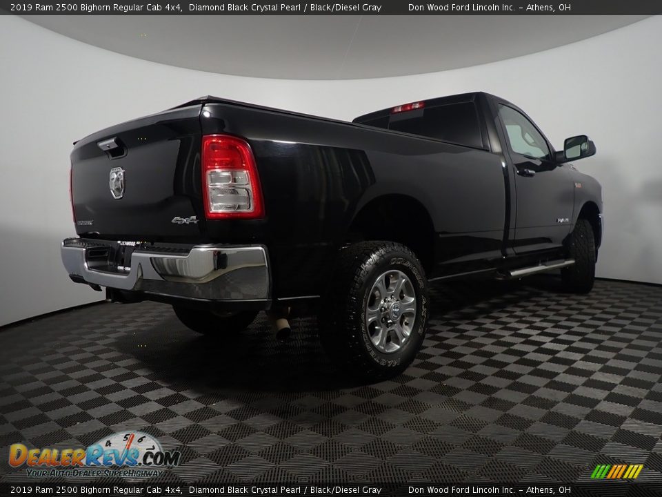 2019 Ram 2500 Bighorn Regular Cab 4x4 Diamond Black Crystal Pearl / Black/Diesel Gray Photo #15