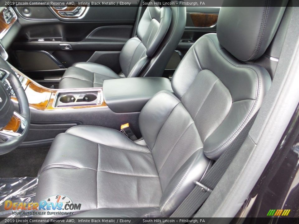 Front Seat of 2019 Lincoln Continental Reserve AWD Photo #15