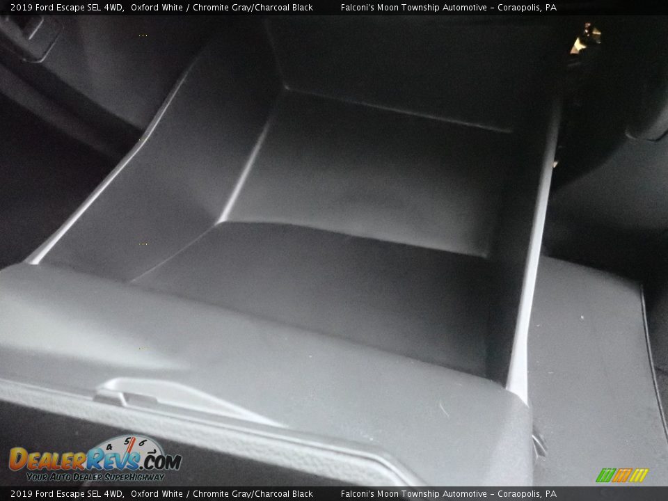 2019 Ford Escape SEL 4WD Oxford White / Chromite Gray/Charcoal Black Photo #13