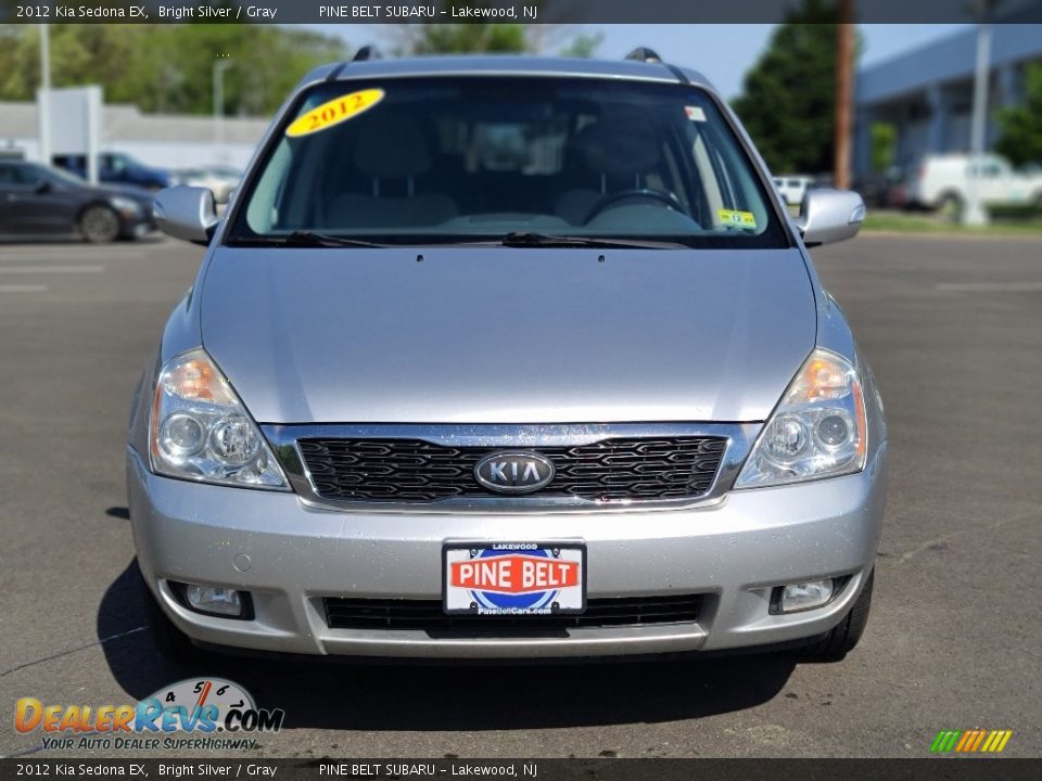 2012 Kia Sedona EX Bright Silver / Gray Photo #19