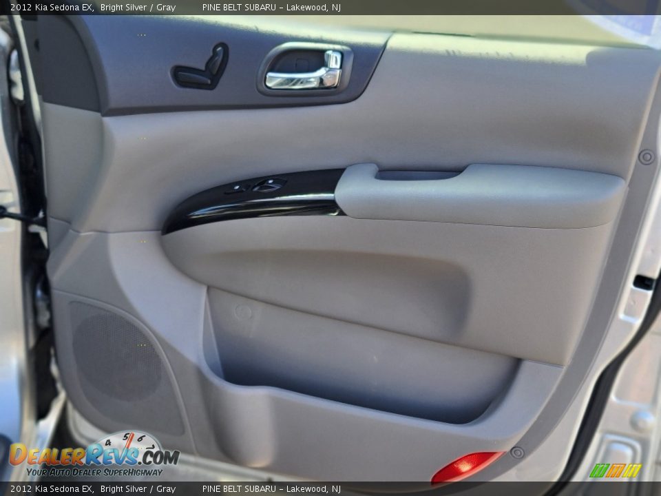 2012 Kia Sedona EX Bright Silver / Gray Photo #20