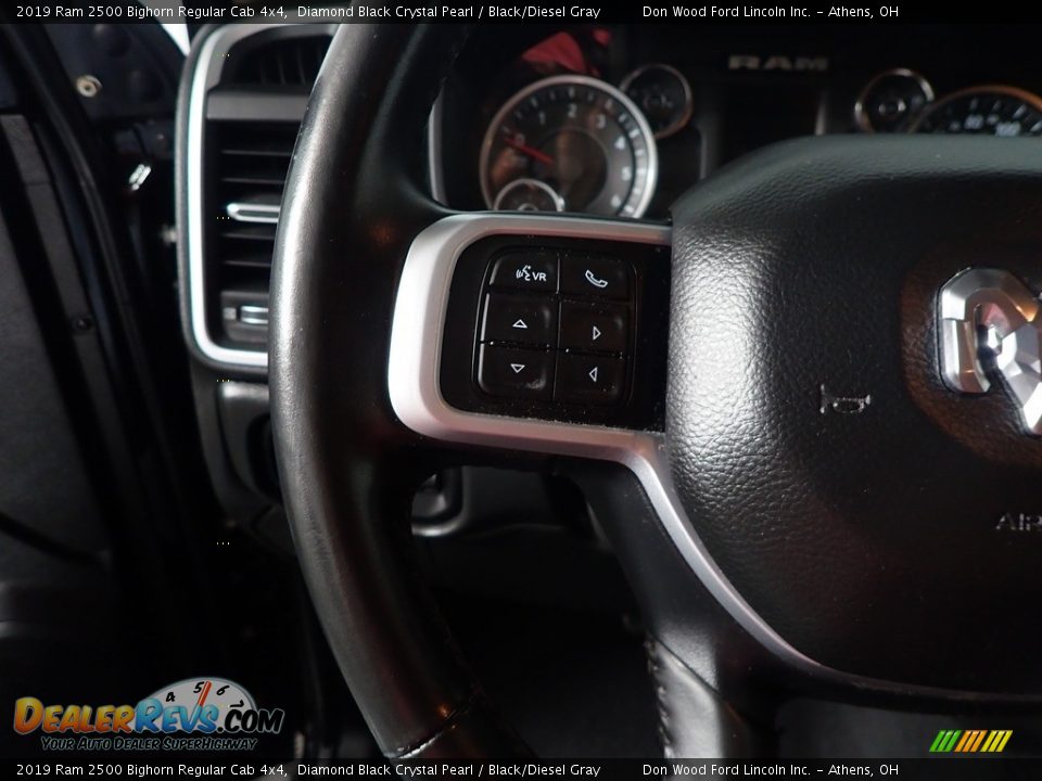 2019 Ram 2500 Bighorn Regular Cab 4x4 Steering Wheel Photo #28