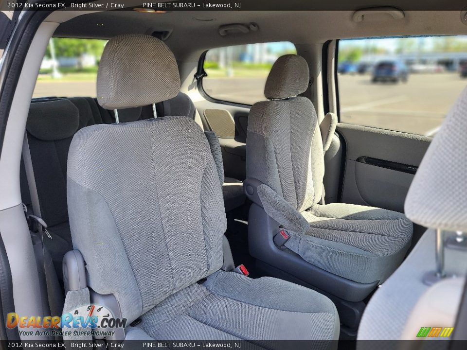 2012 Kia Sedona EX Bright Silver / Gray Photo #24