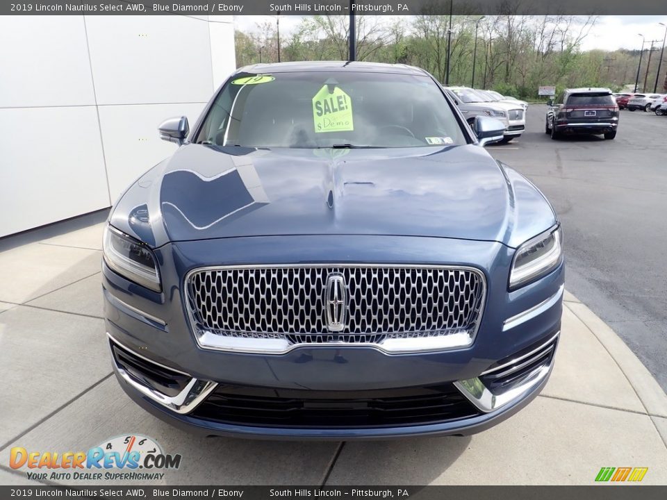 2019 Lincoln Nautilus Select AWD Blue Diamond / Ebony Photo #8