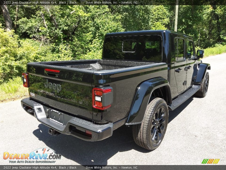 2022 Jeep Gladiator High Altitude 4x4 Black / Black Photo #6