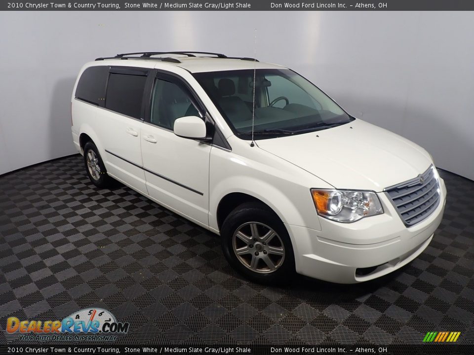 2010 Chrysler Town & Country Touring Stone White / Medium Slate Gray/Light Shale Photo #2
