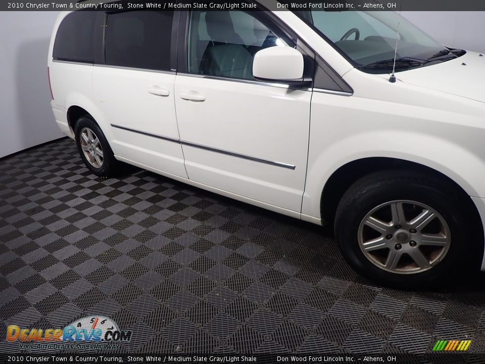 2010 Chrysler Town & Country Touring Stone White / Medium Slate Gray/Light Shale Photo #3