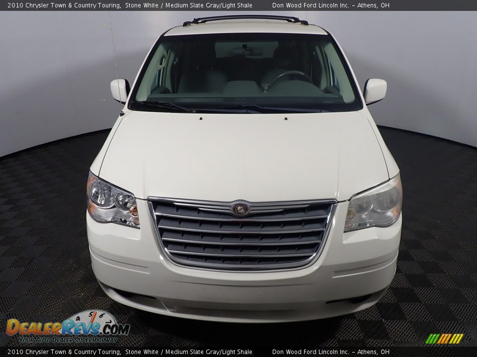 2010 Chrysler Town & Country Touring Stone White / Medium Slate Gray/Light Shale Photo #4