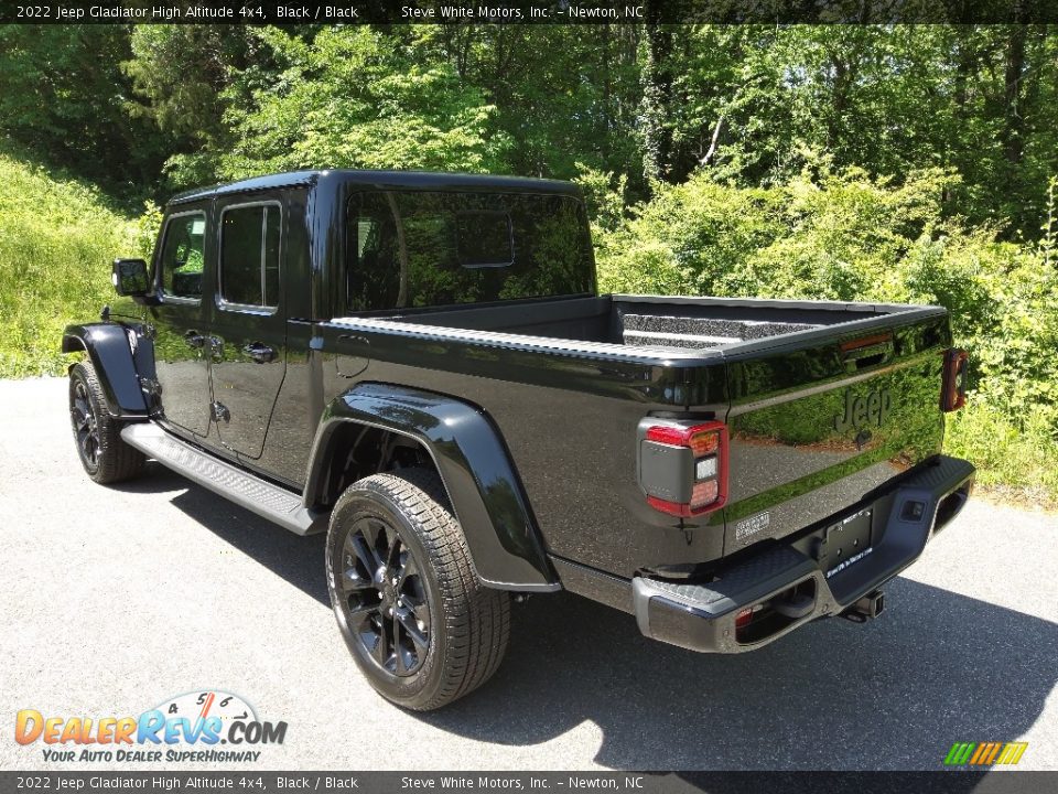 2022 Jeep Gladiator High Altitude 4x4 Black / Black Photo #9