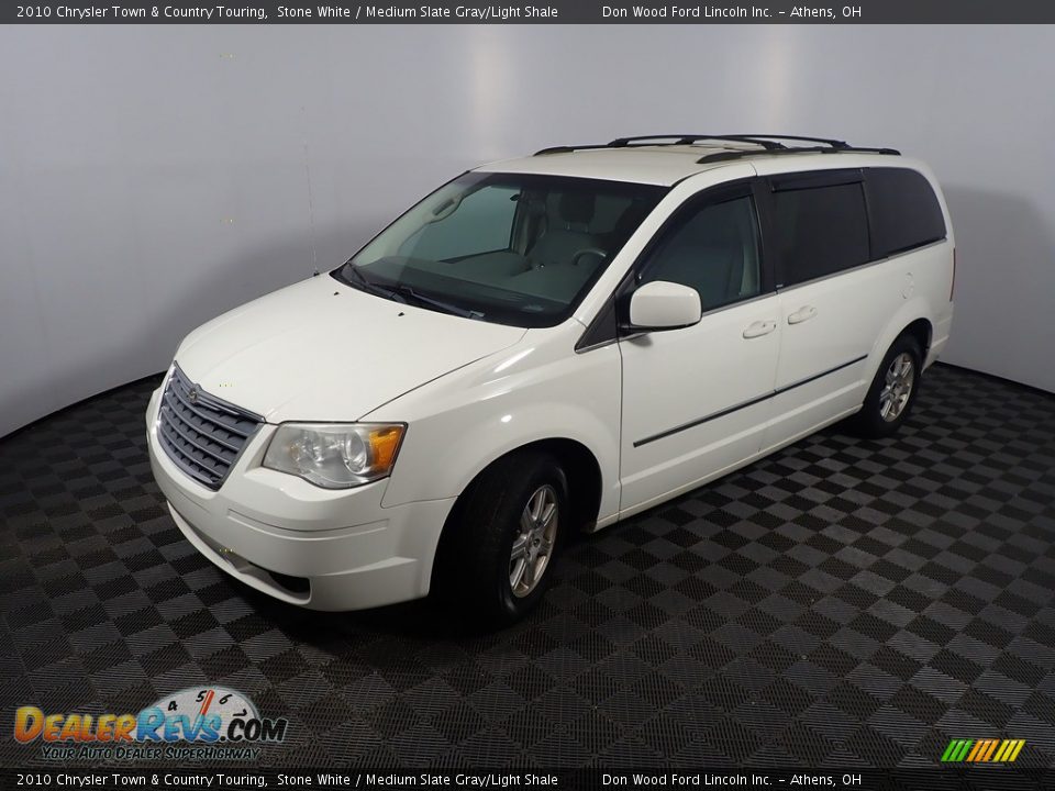 2010 Chrysler Town & Country Touring Stone White / Medium Slate Gray/Light Shale Photo #7